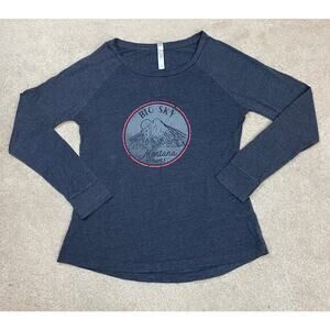 Ouray Big Sky Montana Est. 1973 Graphic Long Sleeve Shirt Size M